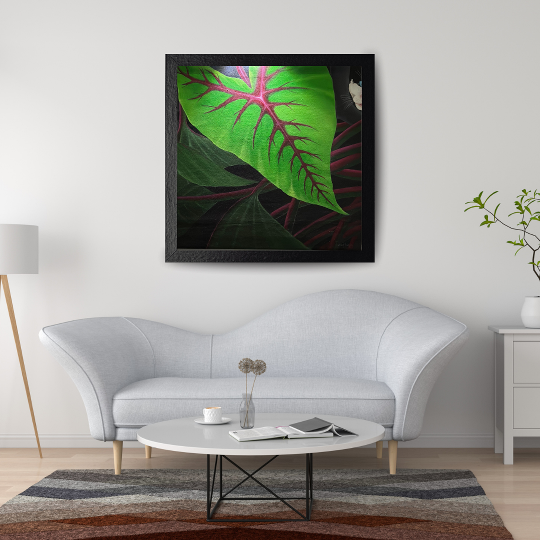 ALONE - ACRYLIC PAINTING IN CANVAS