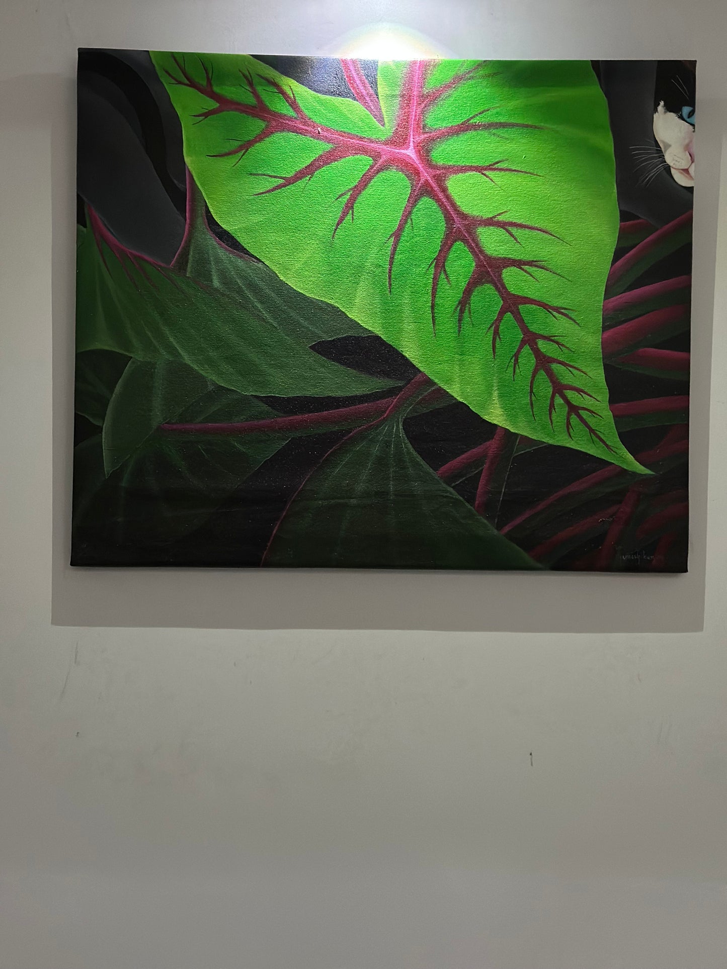 ALONE - ACRYLIC PAINTING IN CANVAS
