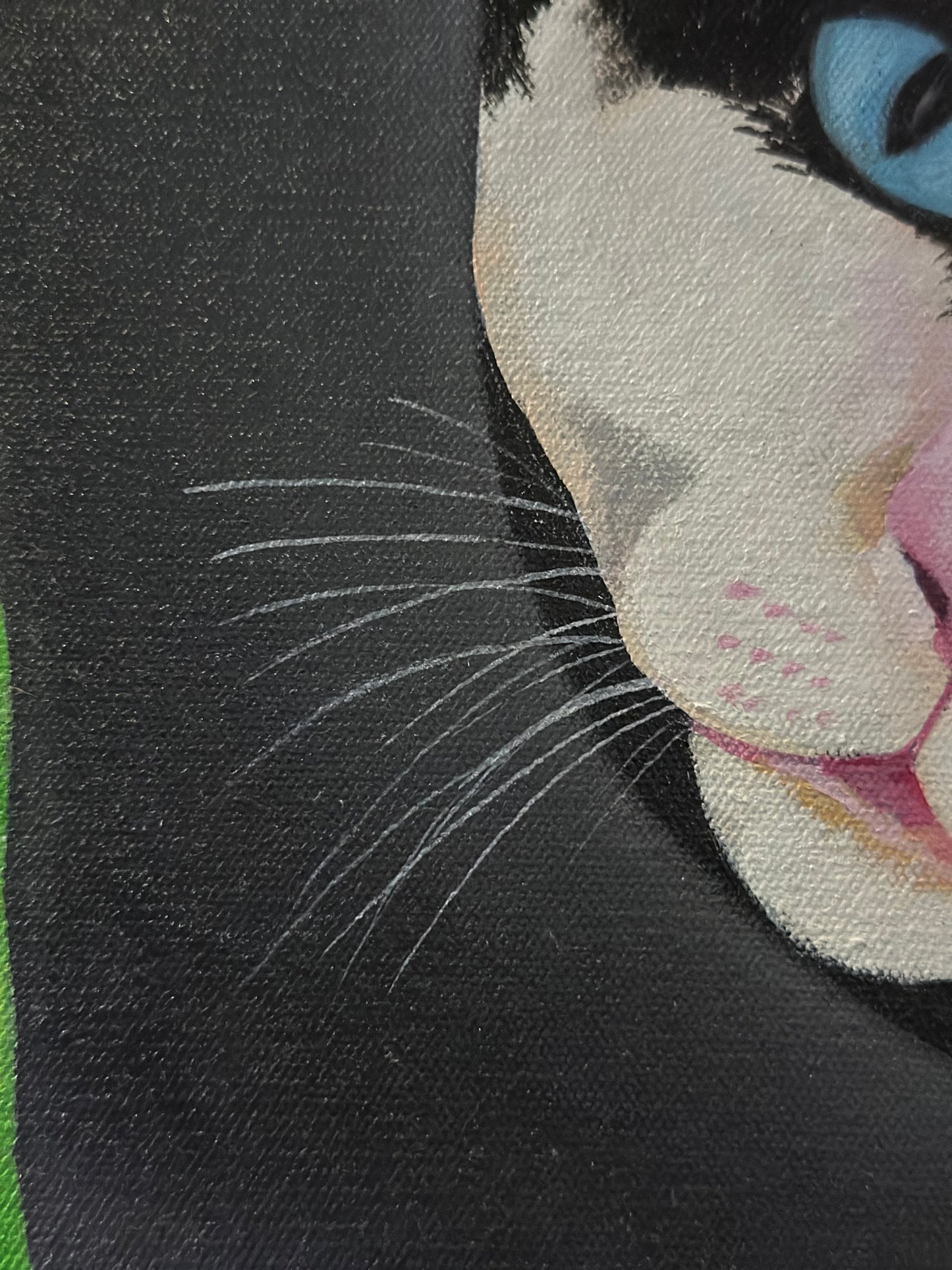ALONE - ACRYLIC PAINTING IN CANVAS