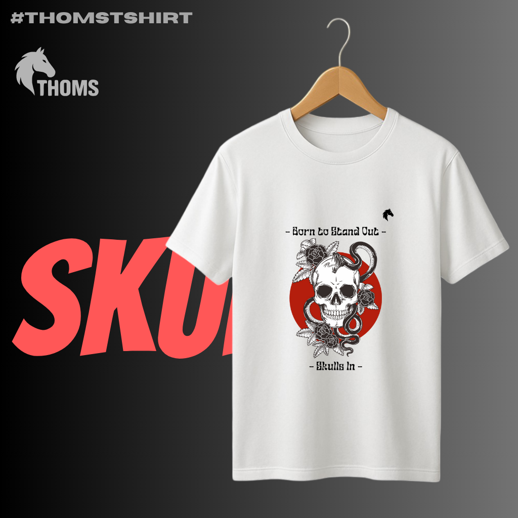 Skull - Thoms Tee (#sk888)