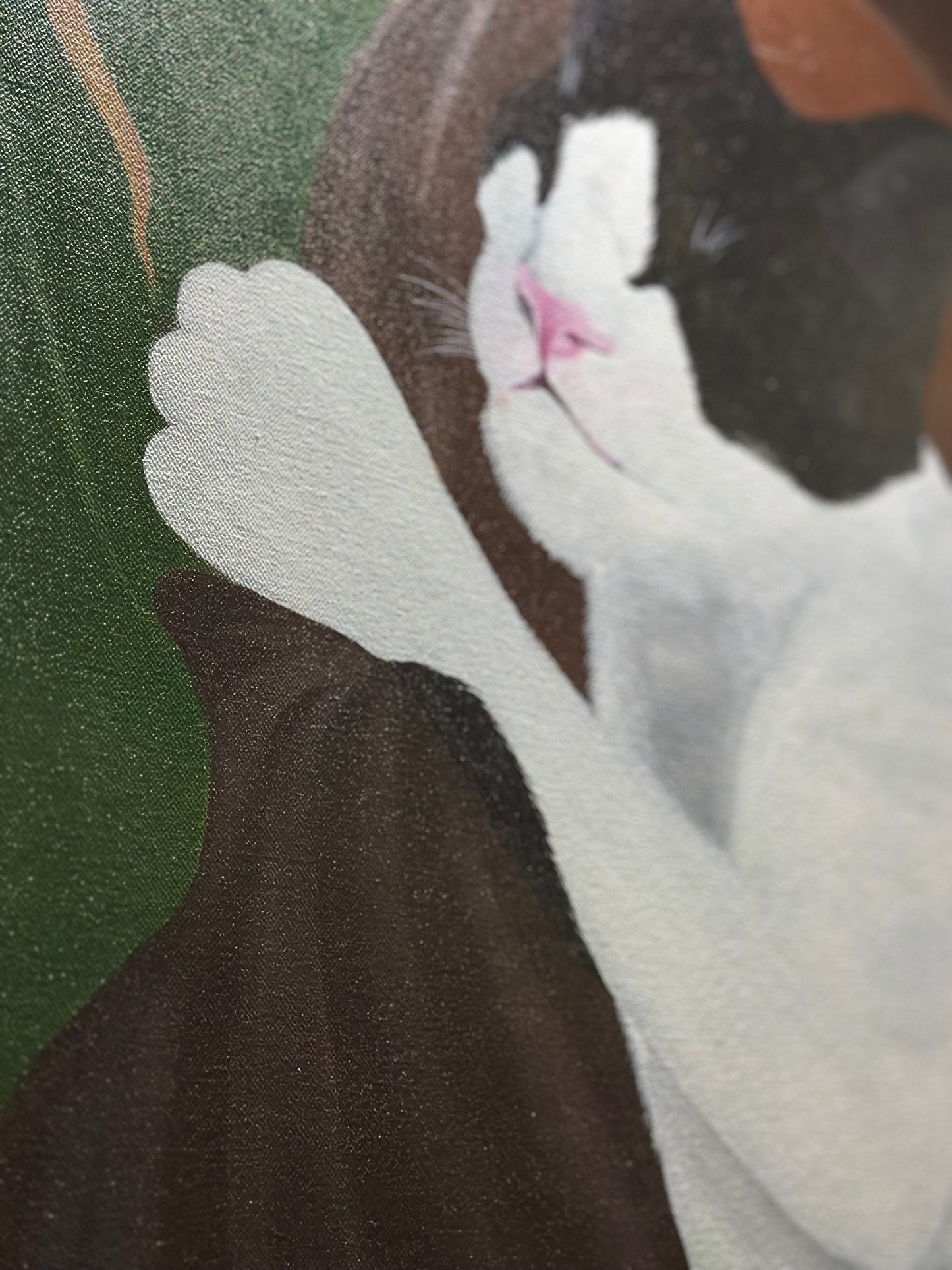 ALONE - ACRYLIC PAINTING IN CANVAS